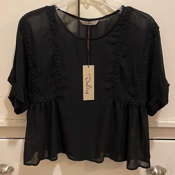 Sheer crop top - Picture 1 of 3